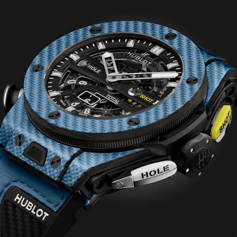 hublot unico golf blue carbon|BIG BANG UNICO GOLF SKY BLUE CARBON .